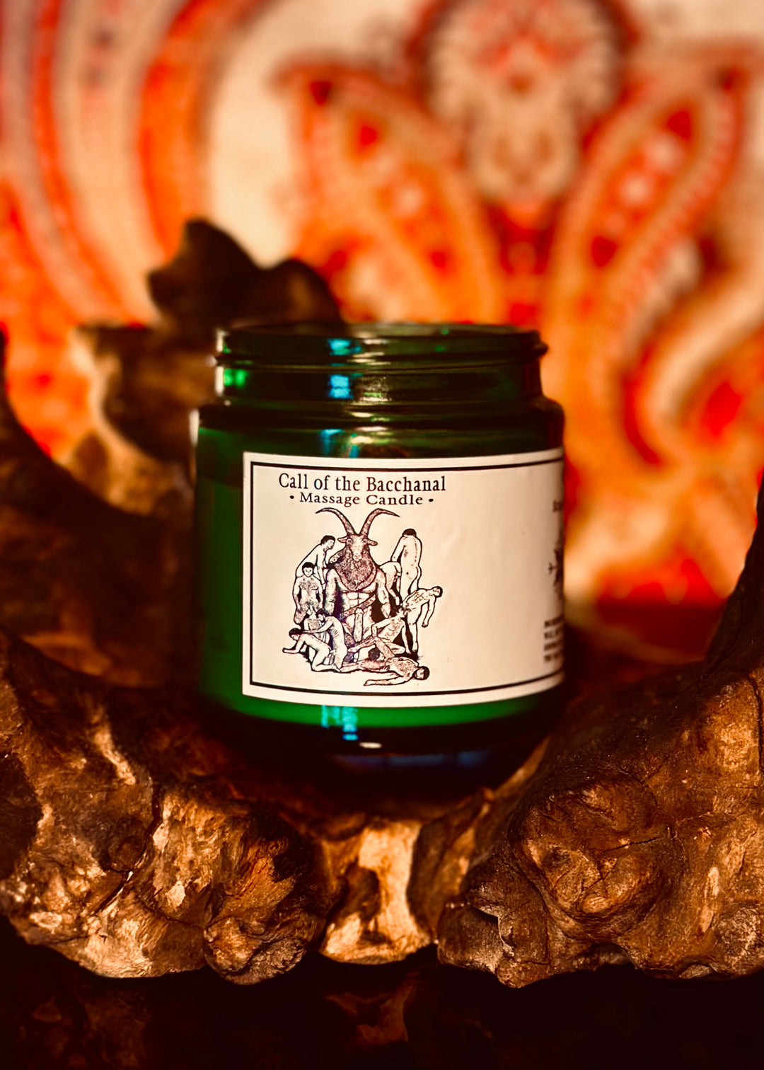 Call of the Bacchanal Massage Candle