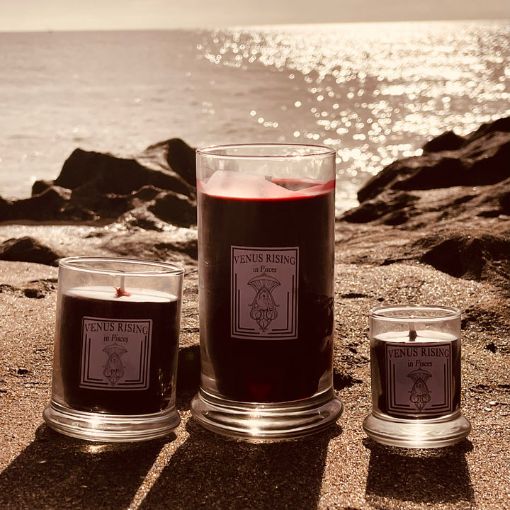 Venus Rising in Pisces Candles