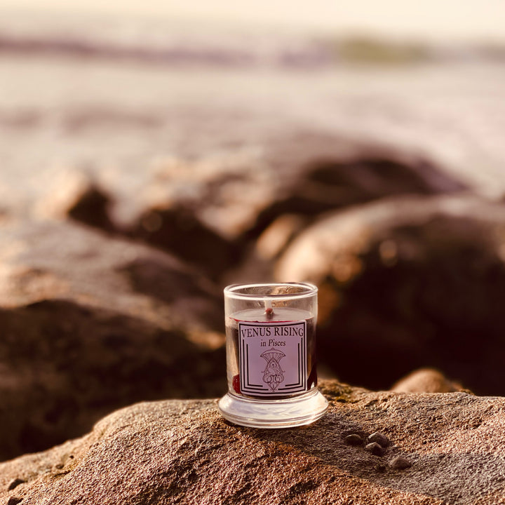 Venus Rising in Pisces Candles