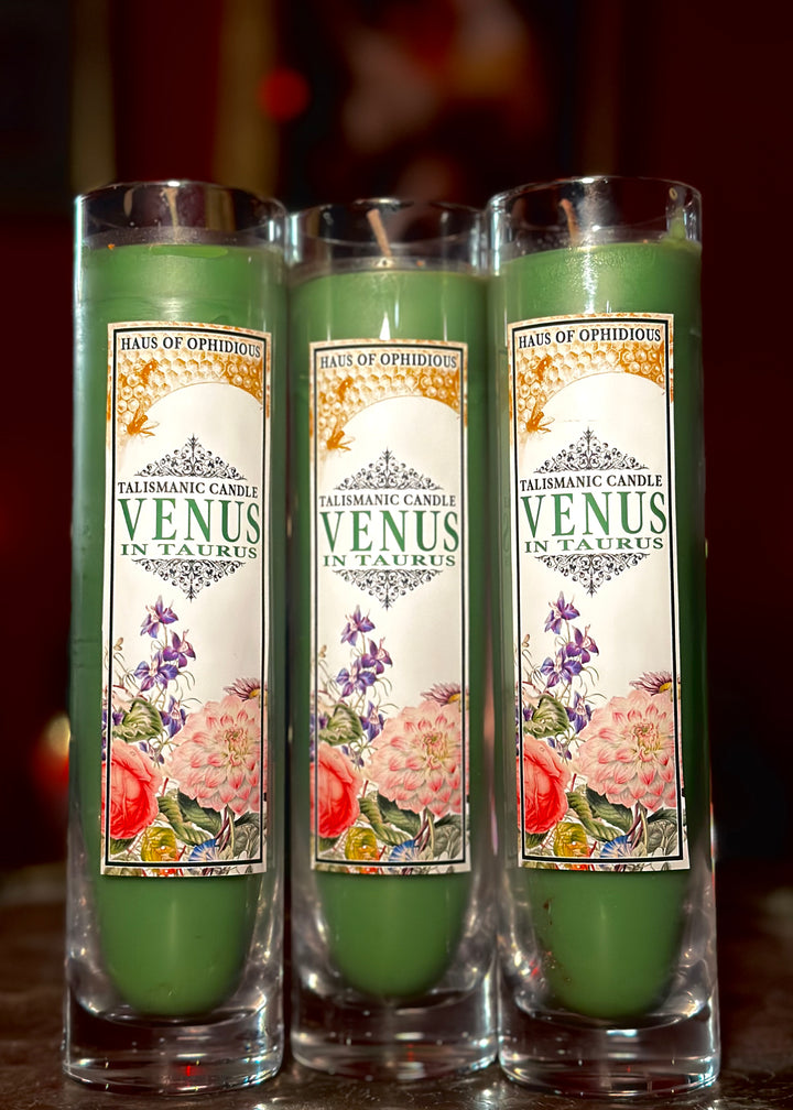 Venus in Taurus Candles