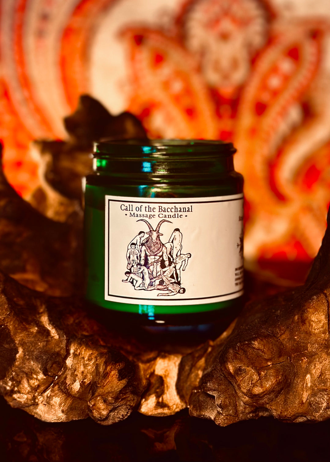 Call of the Bacchanal Massage Candle
